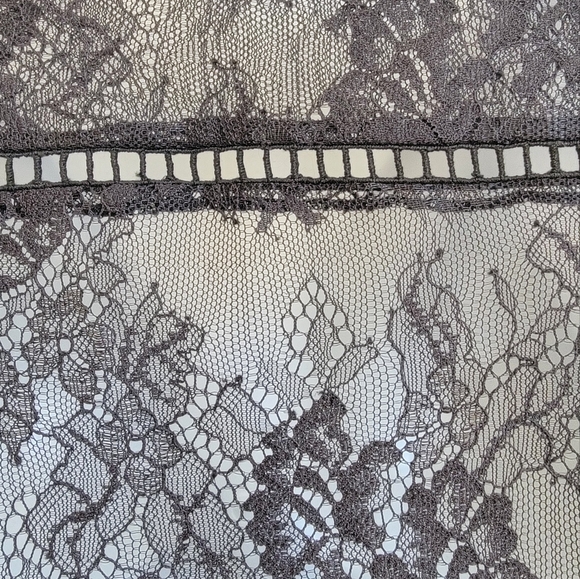Thakoon Black Lace Long Sleeve Dress LBD 4 - Picture 5 of 5